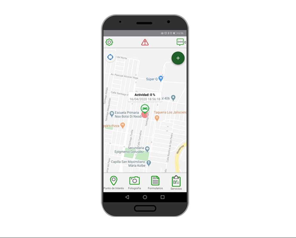 App Evidence para supervisión de personal fuera de oficina
