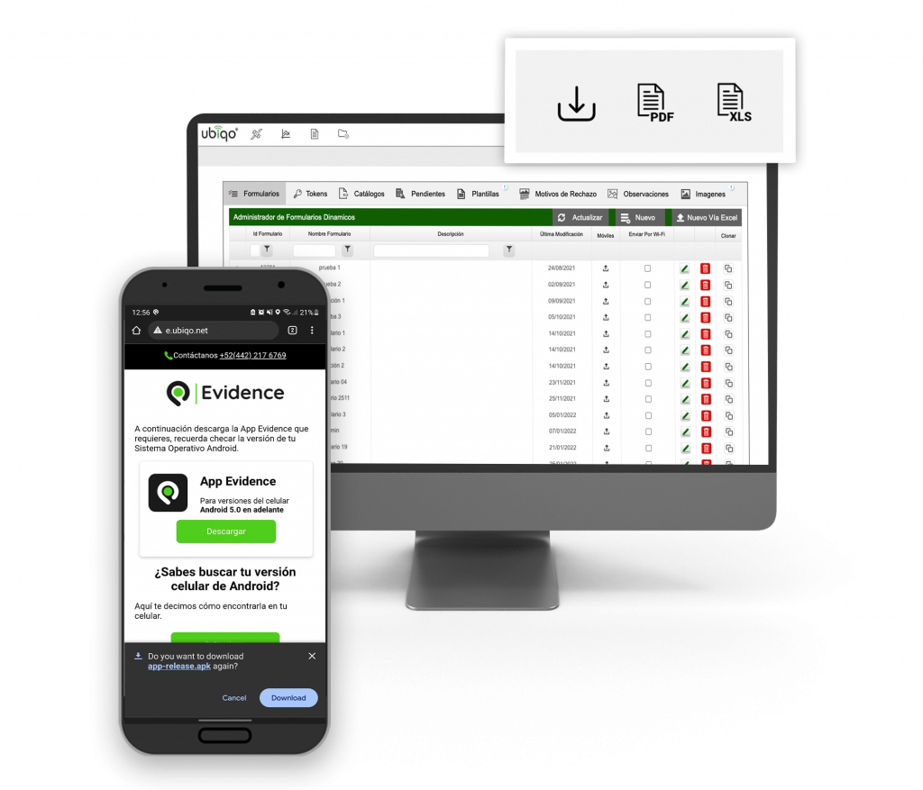 Supervisor digital para personal en calle