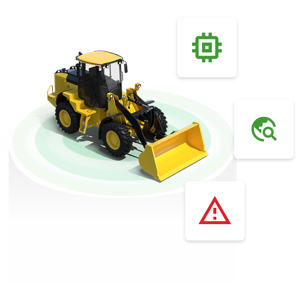GPS para maquinaria pesada con alertas automáticas