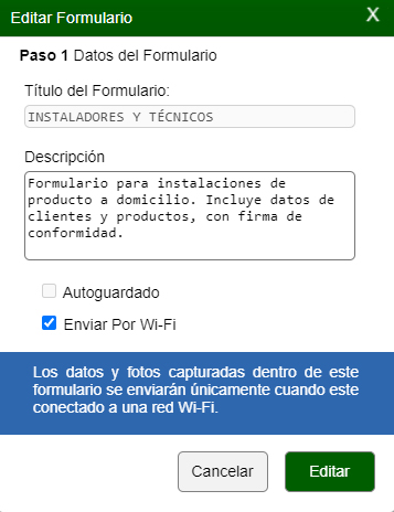 Formularios dinámicos