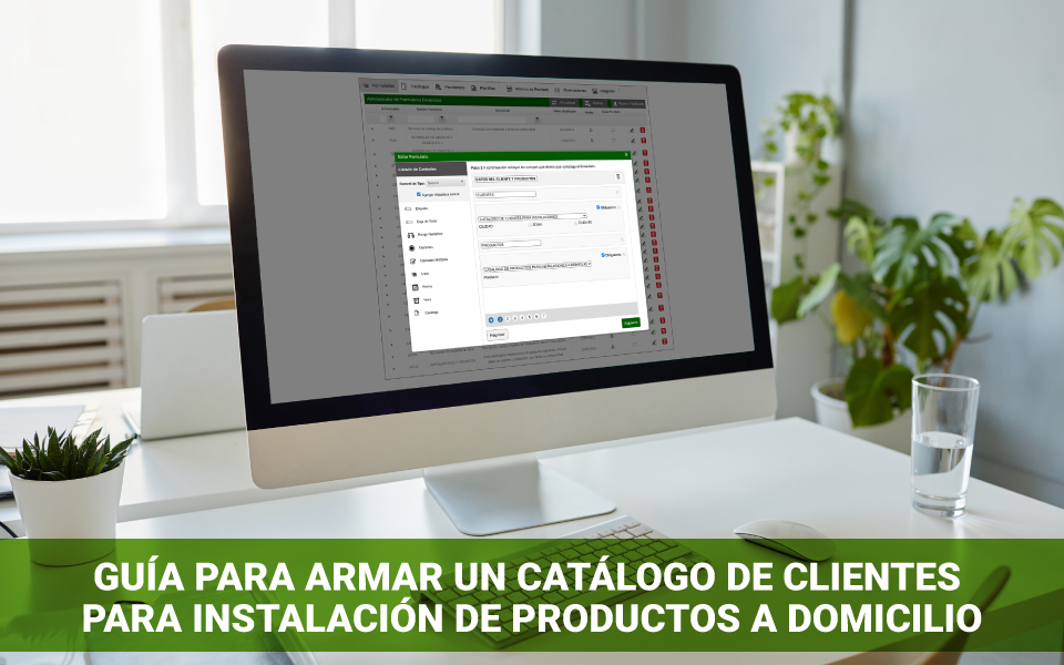 Creación de catálogos para instalación de productos