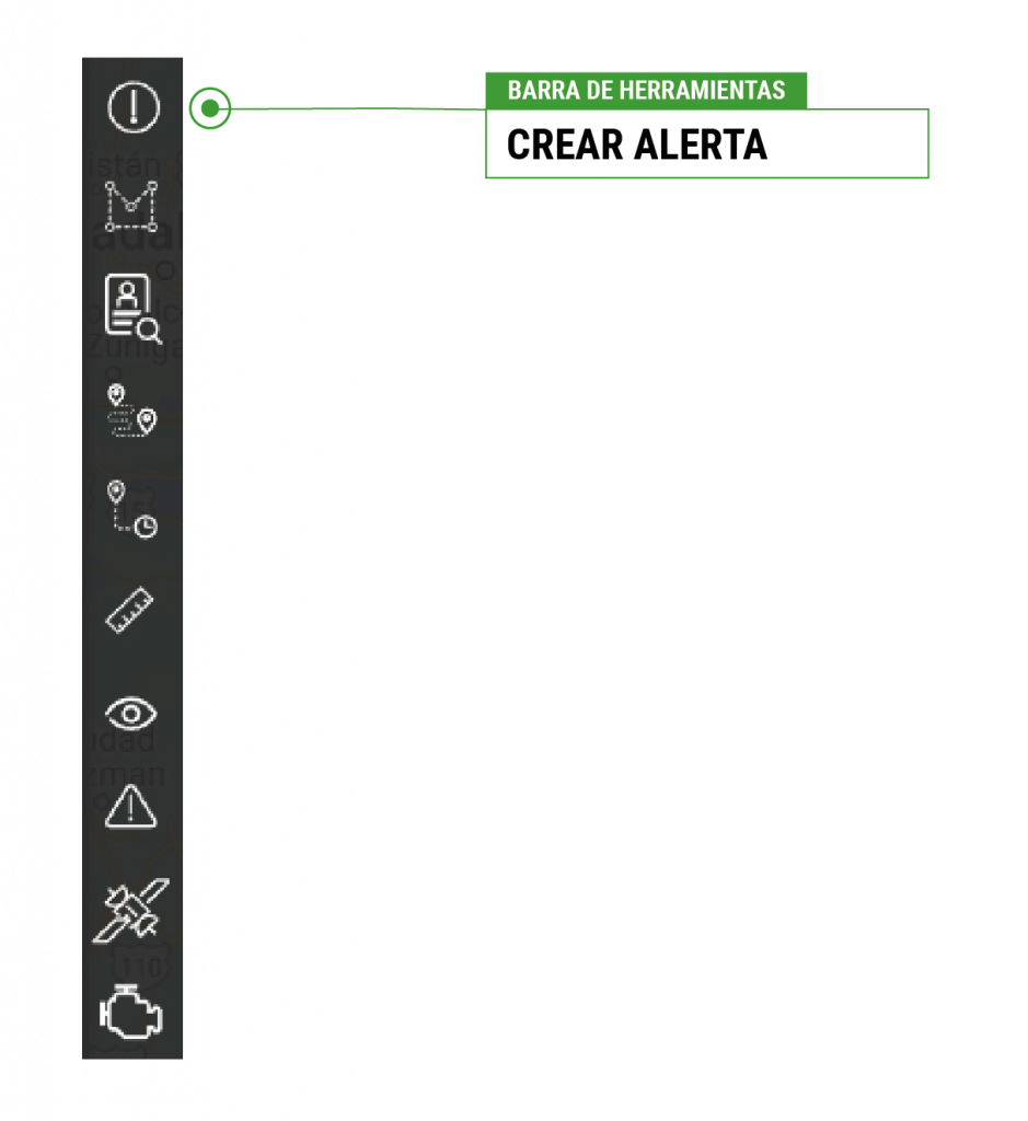 Barra de herramientas- crear alerta