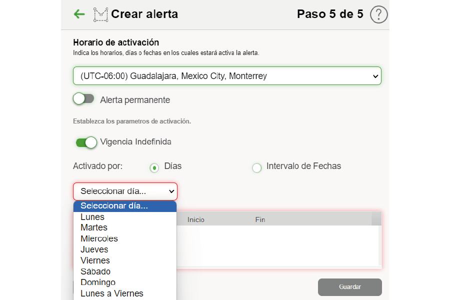 Activación