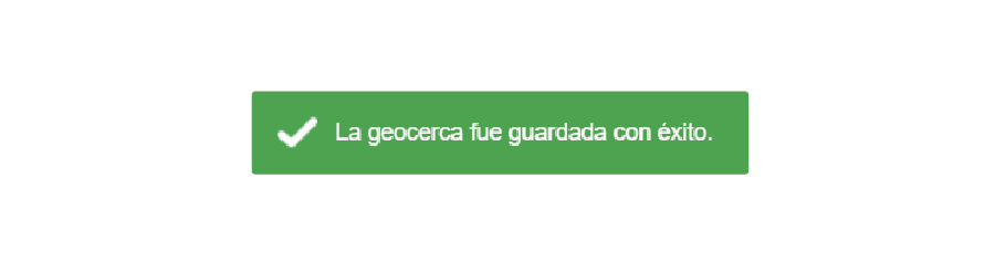 Geocerca creada