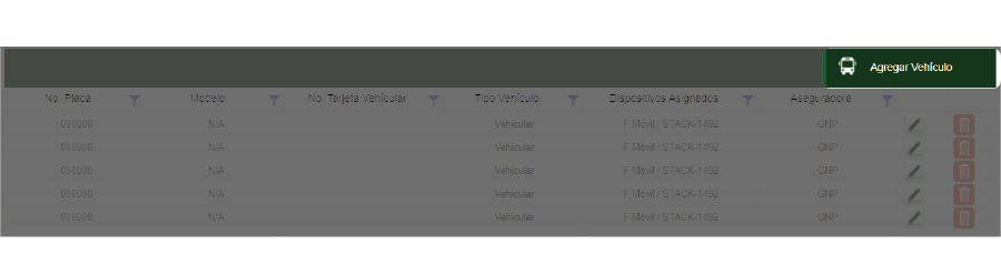 Nuevo vehículo