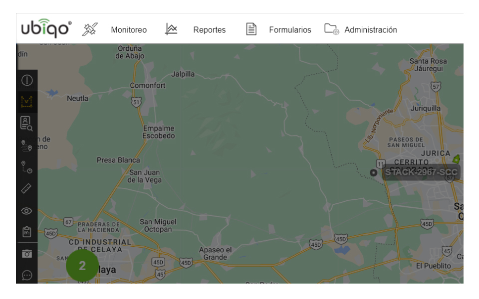 conoce la plataforma de monitoreo - pestañas